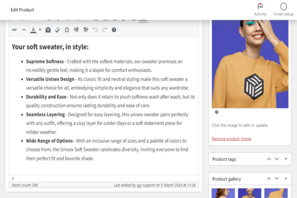 $5 Fiverr Gig for SEO Product Descriptions