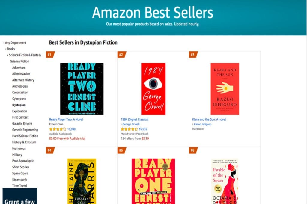 amazon-best-sellers-dystopian-fiction