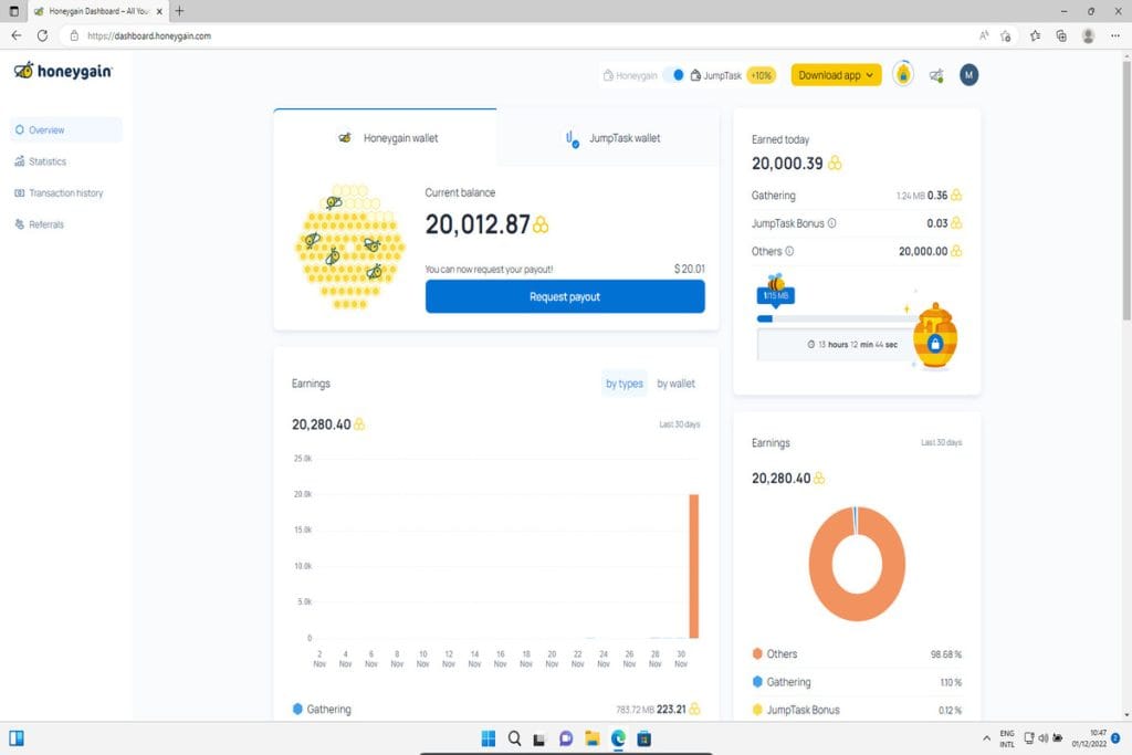 honeygain-2025-earn-money-unused-bandwidth