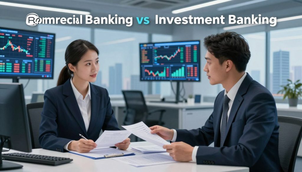 commercial banking vs investment banking